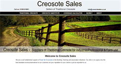Desktop Screenshot of creosotesales.co.uk